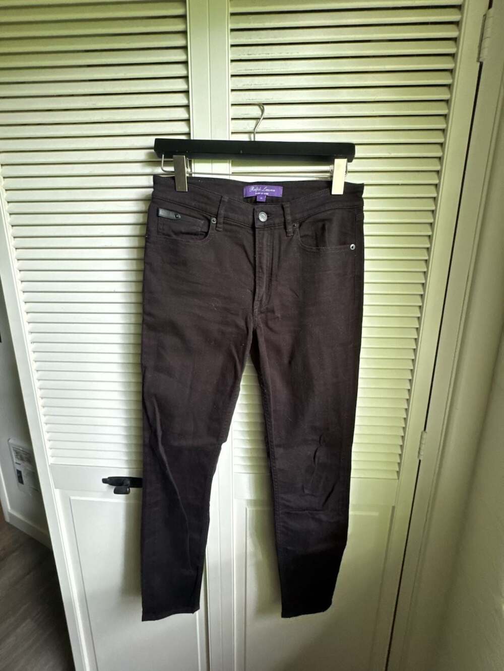 Ralph Lauren Purple Label Black Slim Fit Jeans Size 28